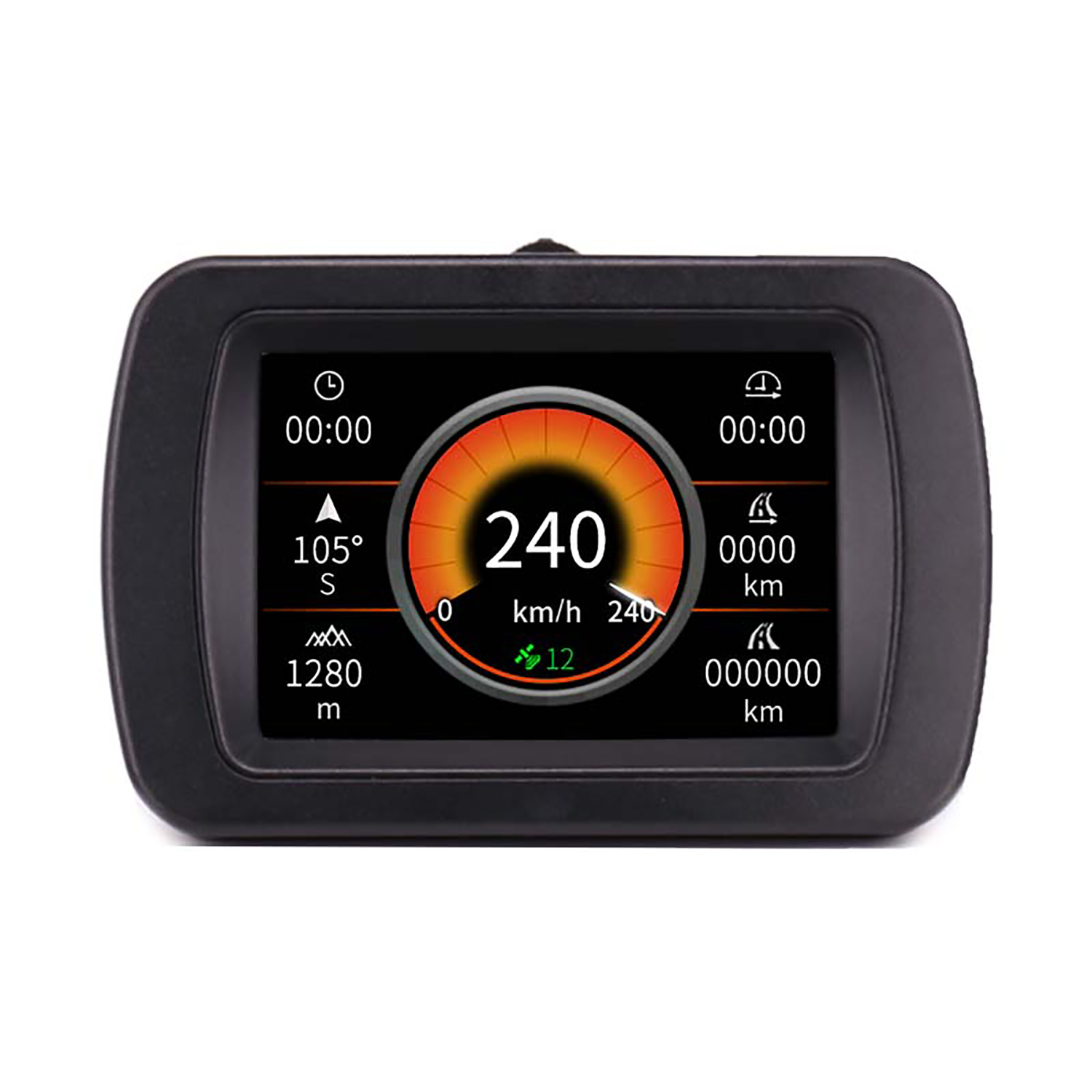 Hud Speedometer Digital Universal - Voiture OBDII affichage tête haute A65