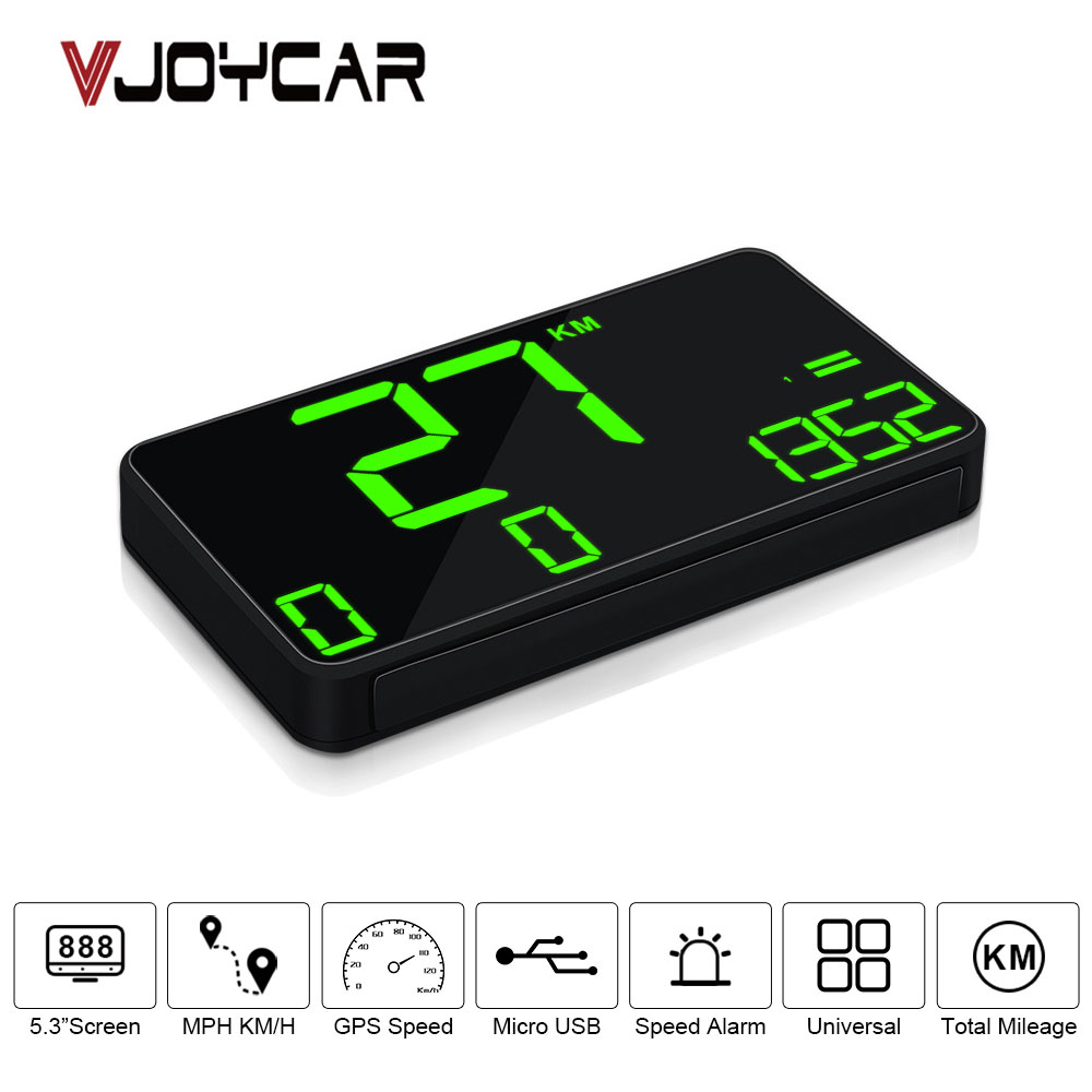 Hud Speedometer Digital Universal - Compteur de vitesse GPS 5.3 pouces,