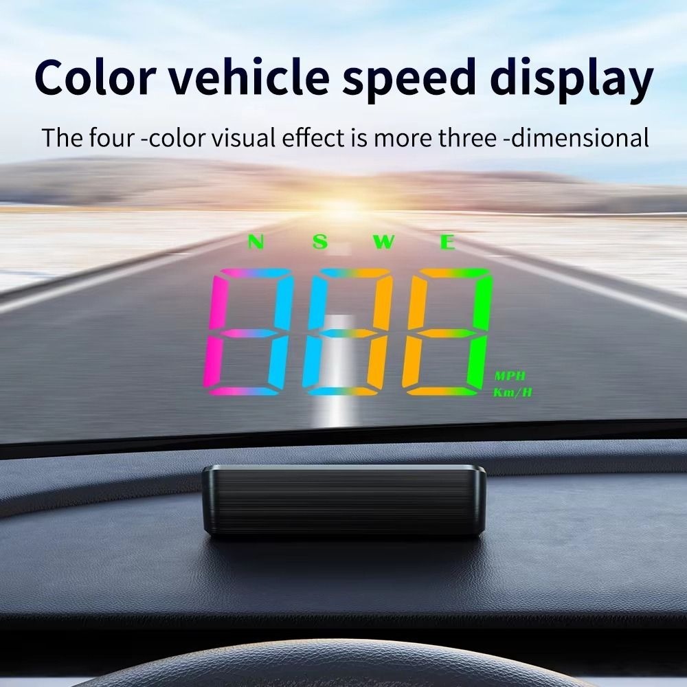 Hud Speedometer Digital Universal - Affichage tête haute HUD pour voiture,