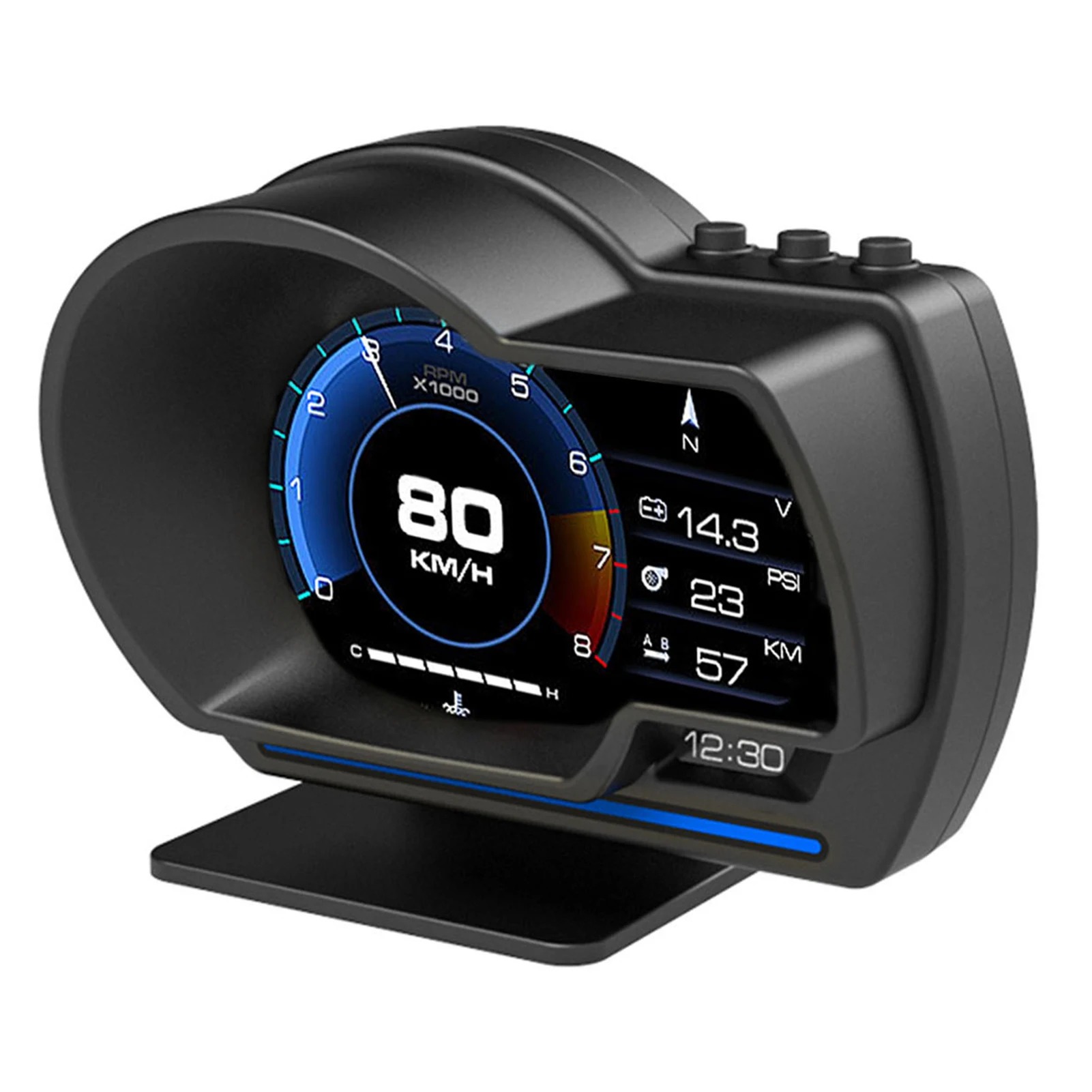 Outil de diagnostic multifonct - Hud Obd2 Multi Function Alarm avis et prix