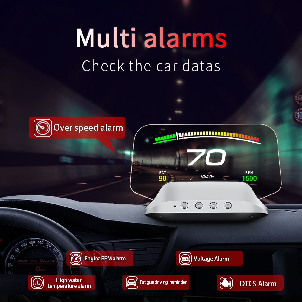 C3/C3 Navigation voiture HUD O - Obd2 Hud Speedometer Projector avis et prix