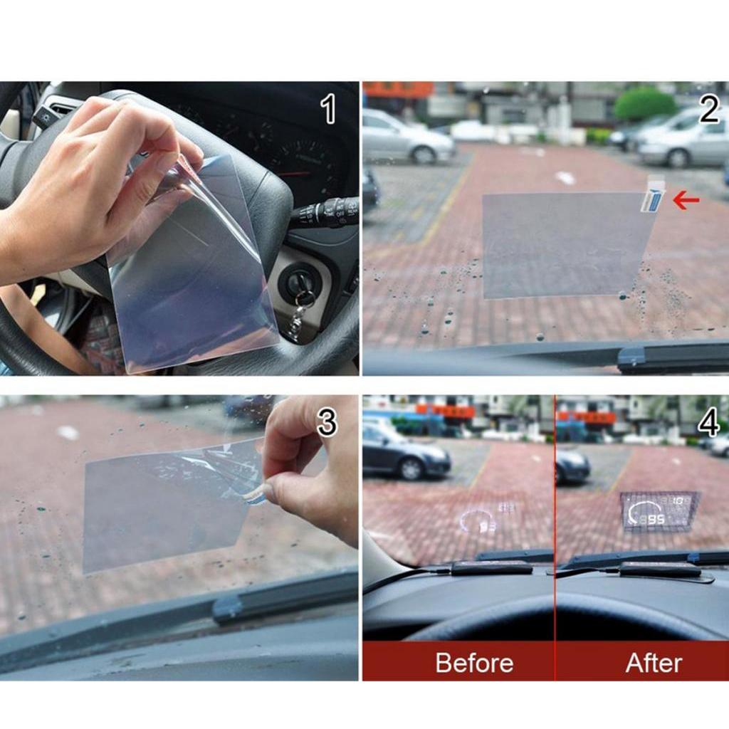 Film réfléchissant anti-ébloui - Hud Reflection Film Windshield avis et prix