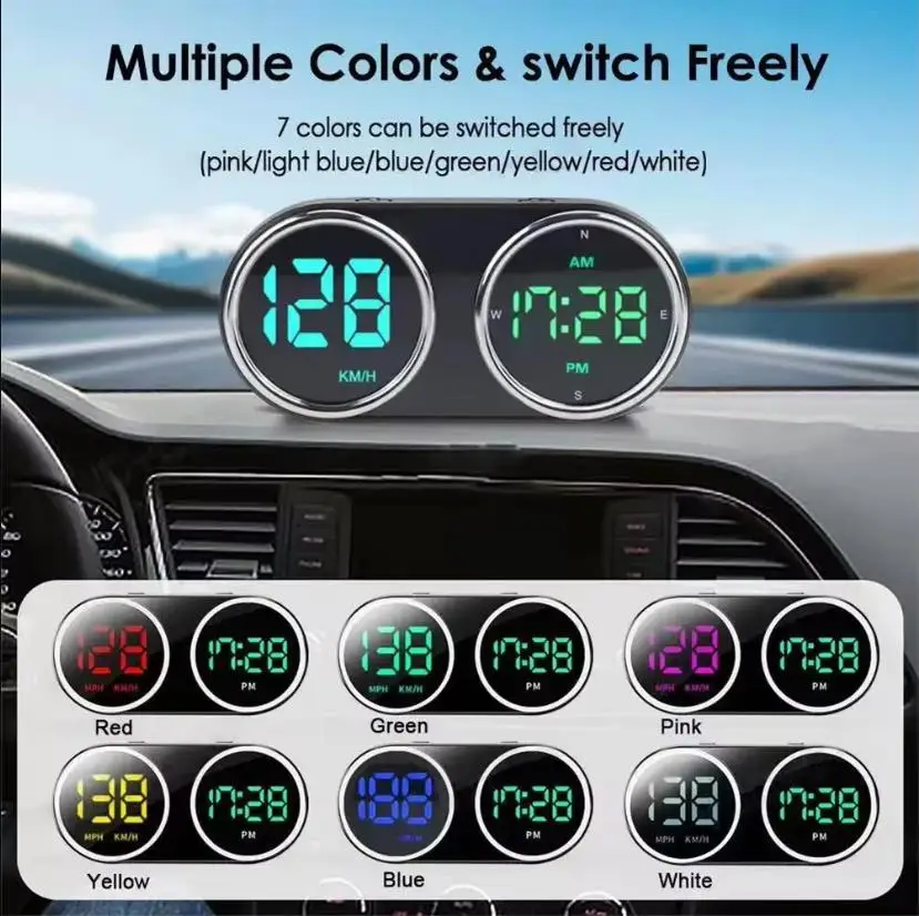 Horloges électroniques de moto - Car Heads Up Display Navigation avis et prix