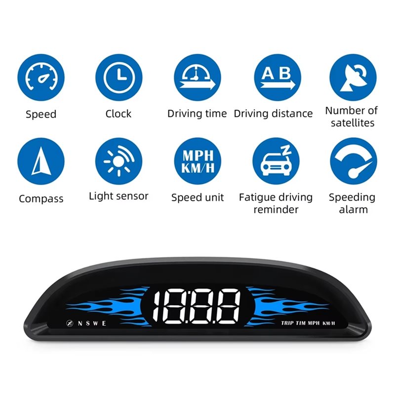 Affichage Tactile Universel OB - Hud Speedometer Digital Universal avis et prix