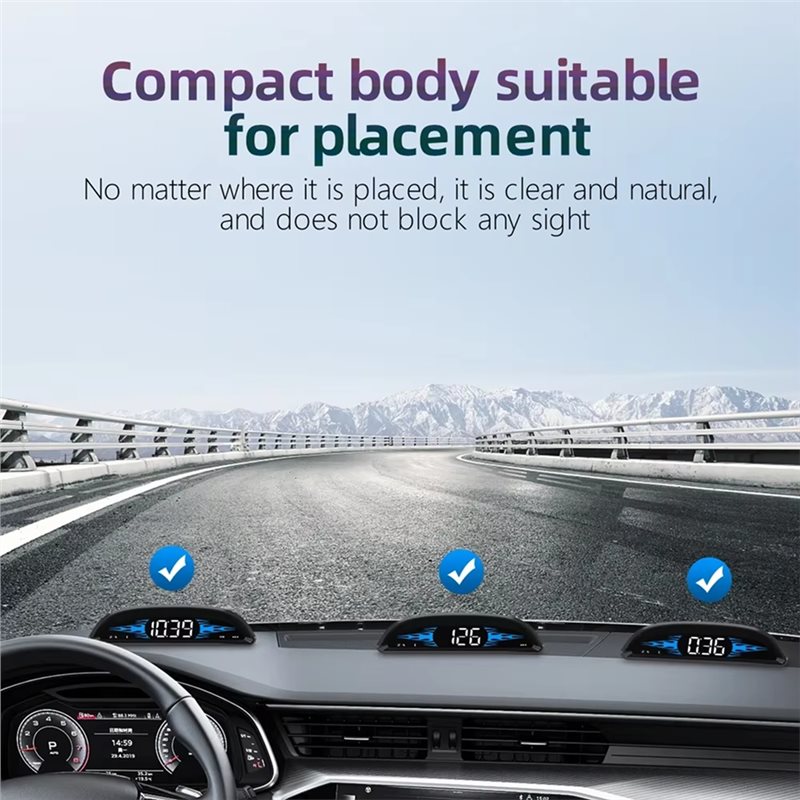 Affichage Tactile Universel OB - Hud Speedometer Digital Universal avis et prix