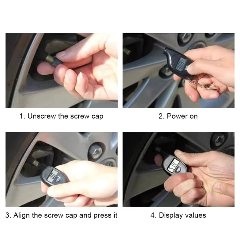 Manomètre numérique pour pneus - Hud Display With Tire Pressure avis et prix