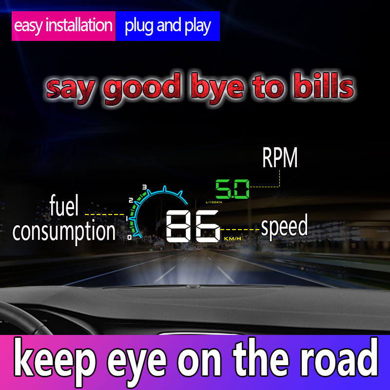 Compteur intelligent OBD2 D300 - Hud Obd2 Multi Function Alarm avis et prix