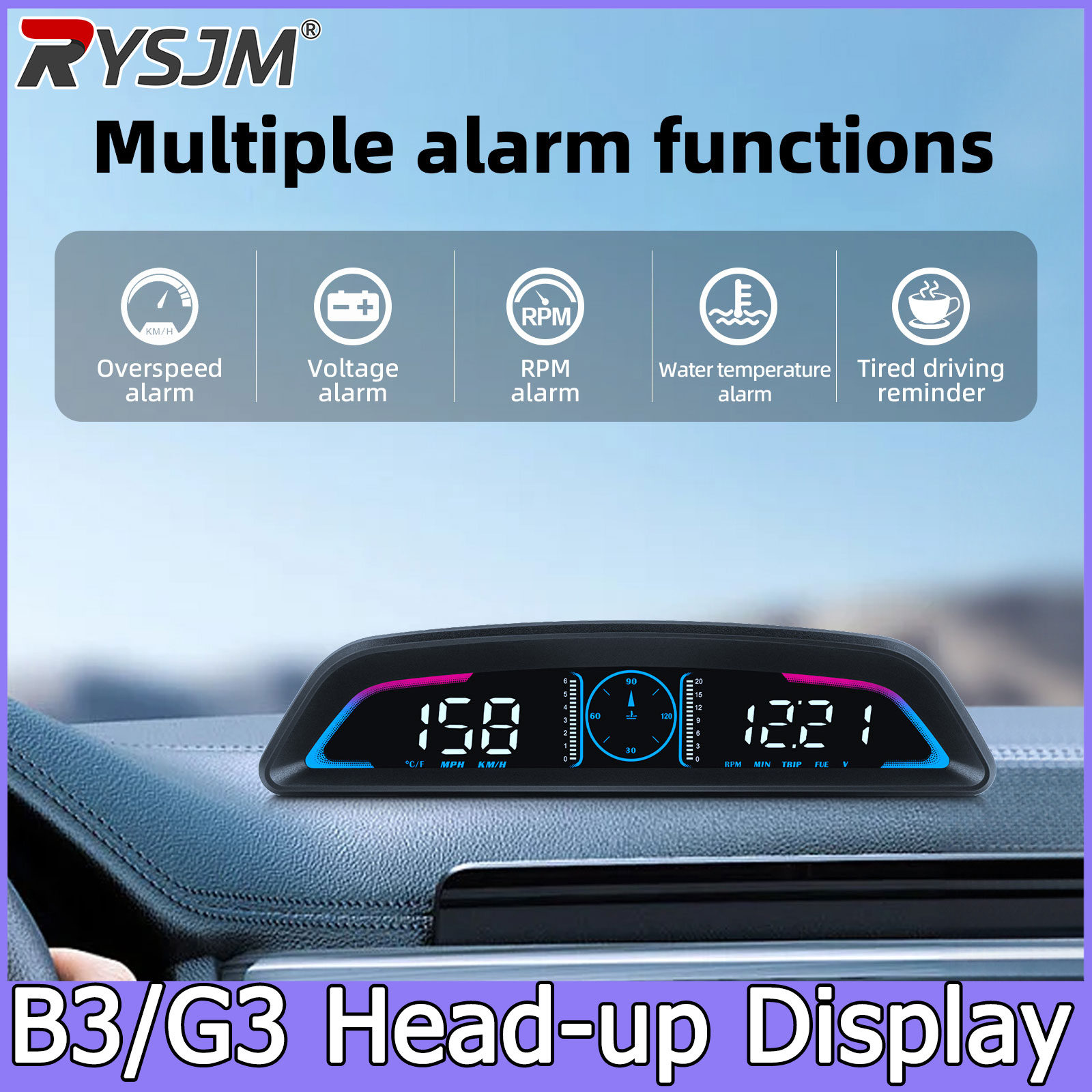 Compteur de vitesse numérique  - Car Heads Up Display Navigation avis et prix