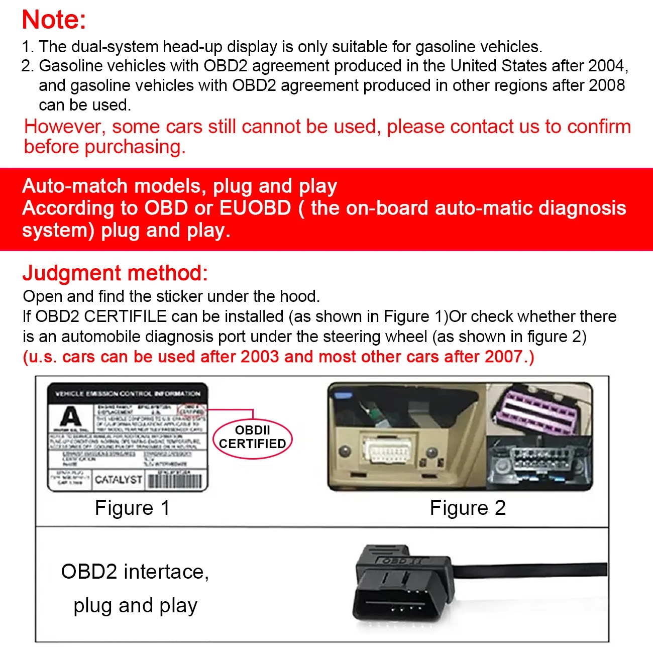 AD voiture B3 OBD/G3 GPS affic - Hud Obd2 Multi Function Alarm avis et prix