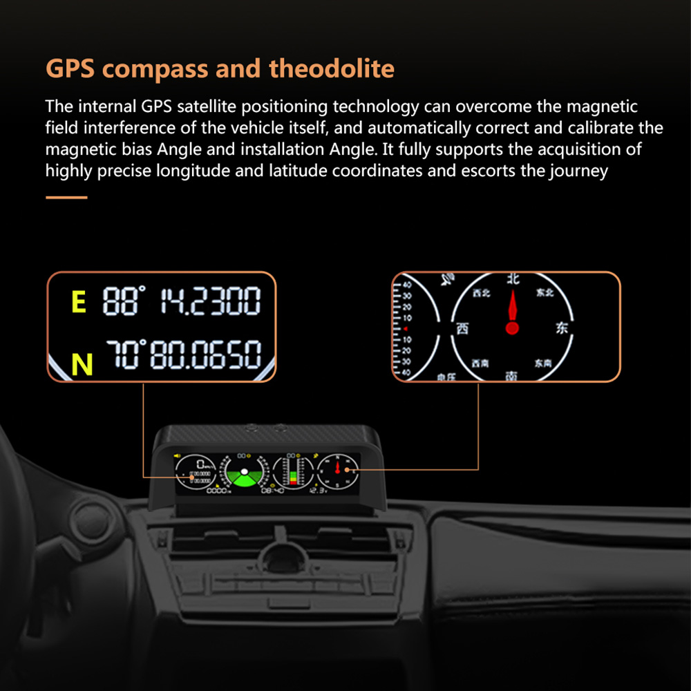 Affichage tête haute intellige - Hud Display With Tire Pressure avis et prix