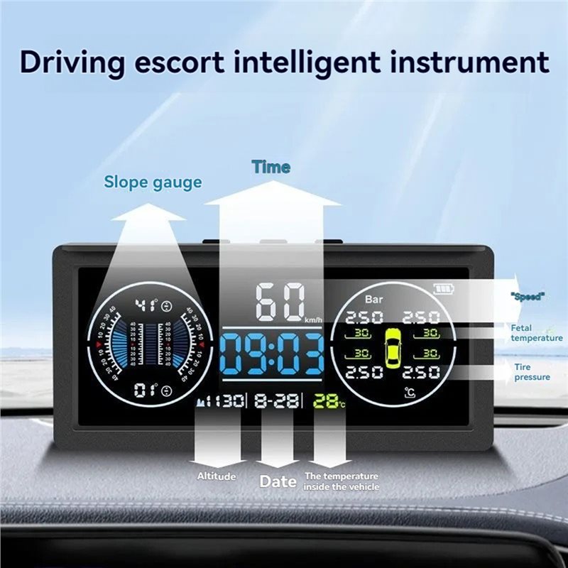 Système de surveillance de la  - Hud Display With Tire Pressure avis et prix