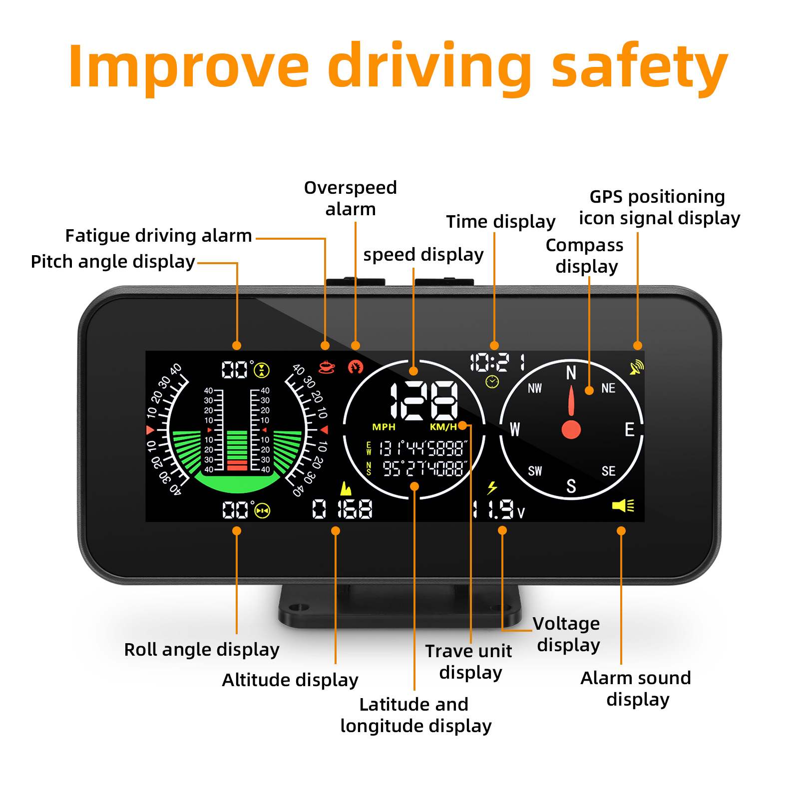 Nouvel affichage tête haute in - Car Heads Up Display Navigation avis et prix