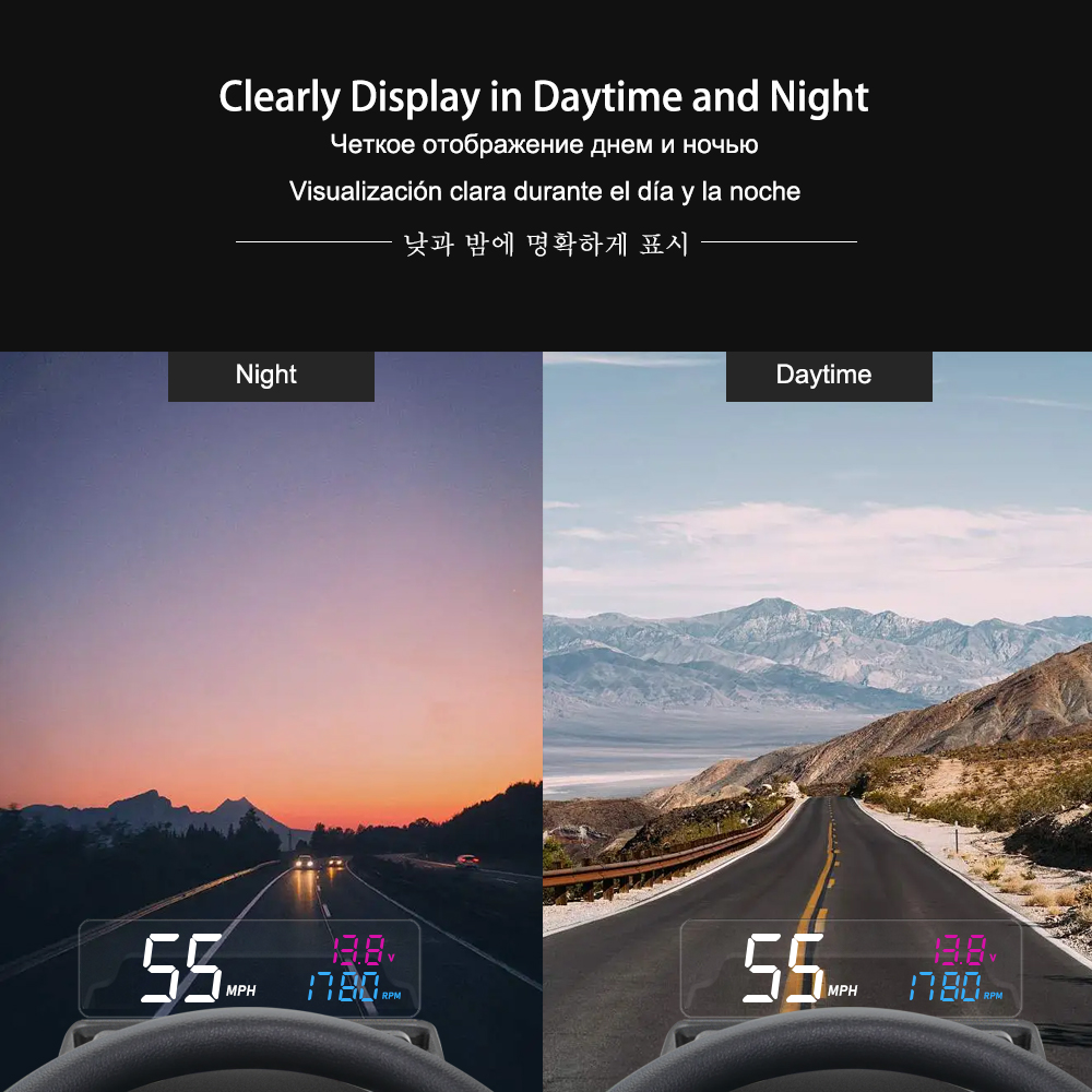 Vjoycar 2023 mise à jour miroi - Car Heads Up Display Navigation avis et prix