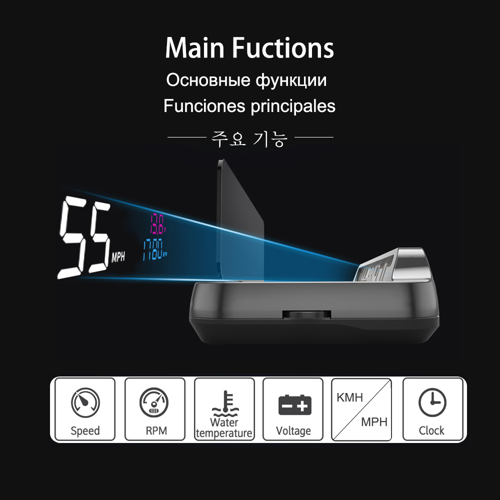 Vjoycar 2023 mise à jour miroi - Car Heads Up Display Navigation avis et prix