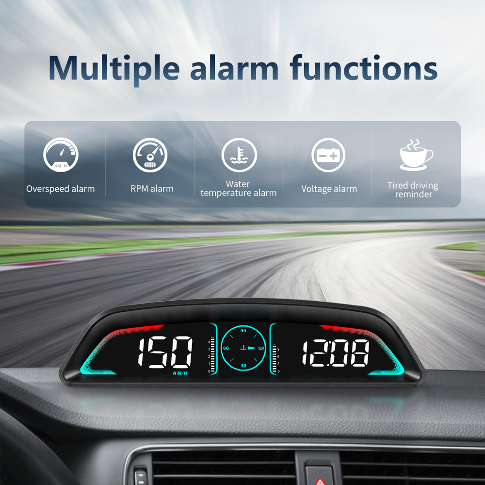 B3 OBD2 HUD affichage multifon - Hud Obd2 Multi Function Alarm avis et prix