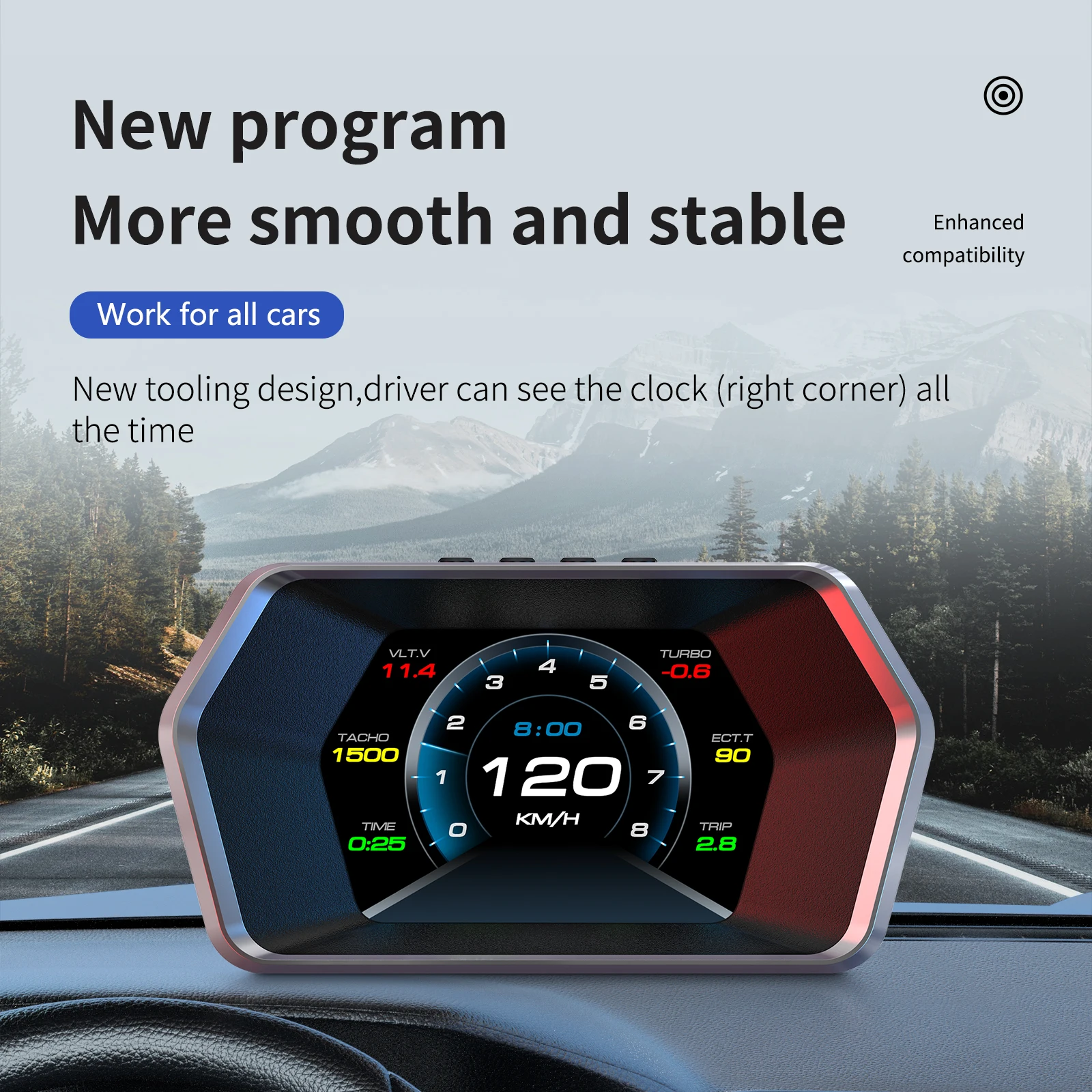P17 HUD OBD2 GPS, ordinateur e - Car Heads Up Display Navigation avis et prix