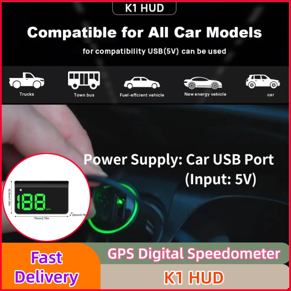 K1 HUD affichage tête haute GP - Car Hud Head Up Display Gps avis et prix