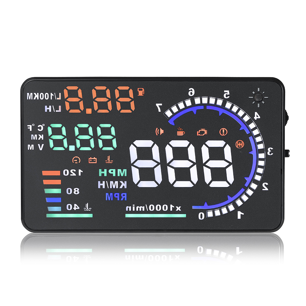 A8, affichage tête haute pour  - Obd2 Hud Speedometer Projector avis et prix