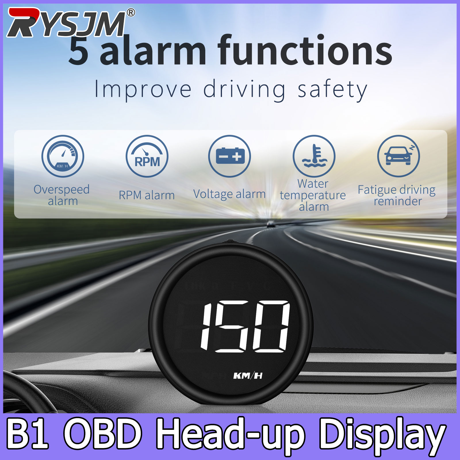 Compteur de vitesse automobile - Obd2 Hud Speedometer Projector avis et prix